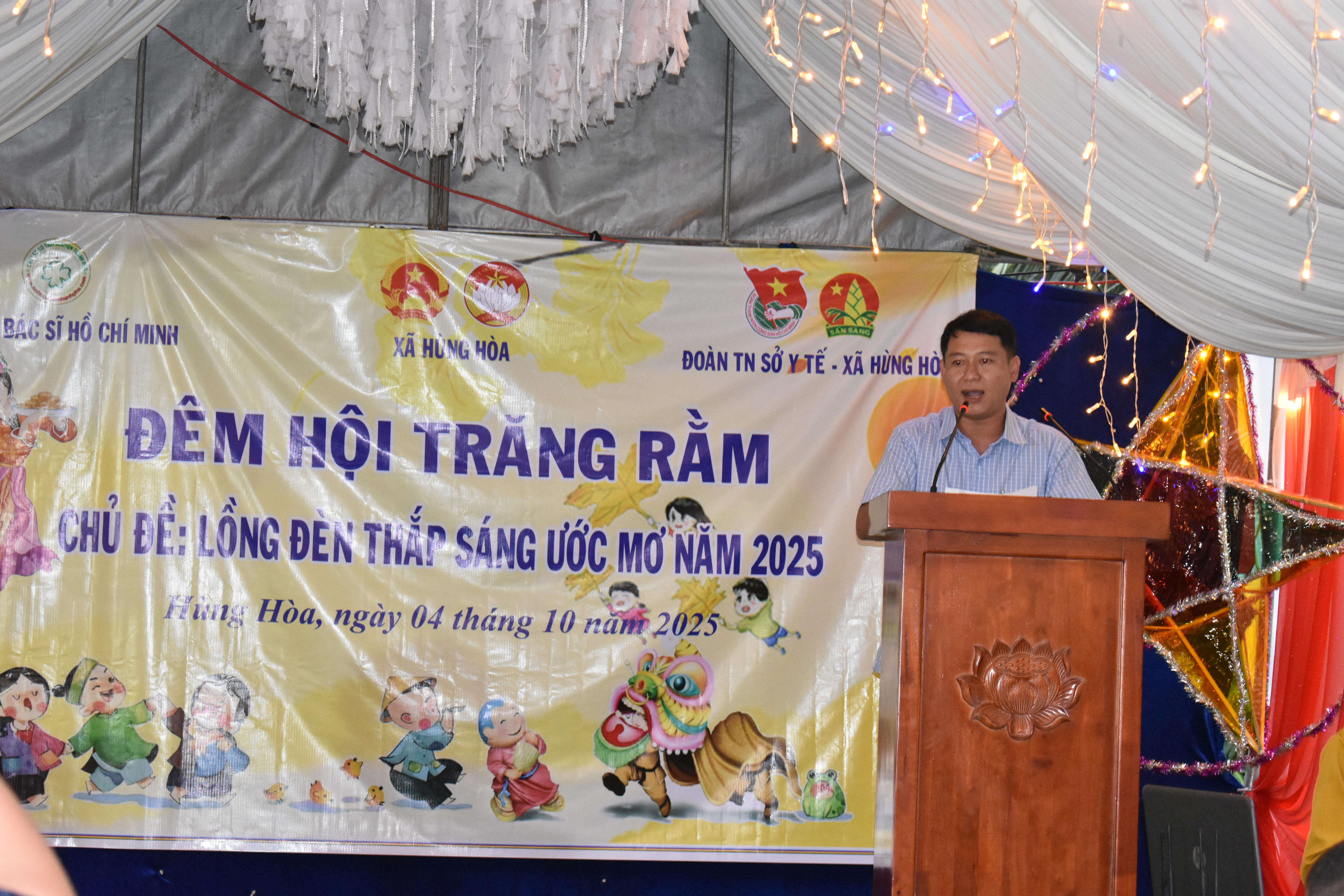 Xã Hùng Hòa: Tổ chức Tết Trung thu năm 2025
