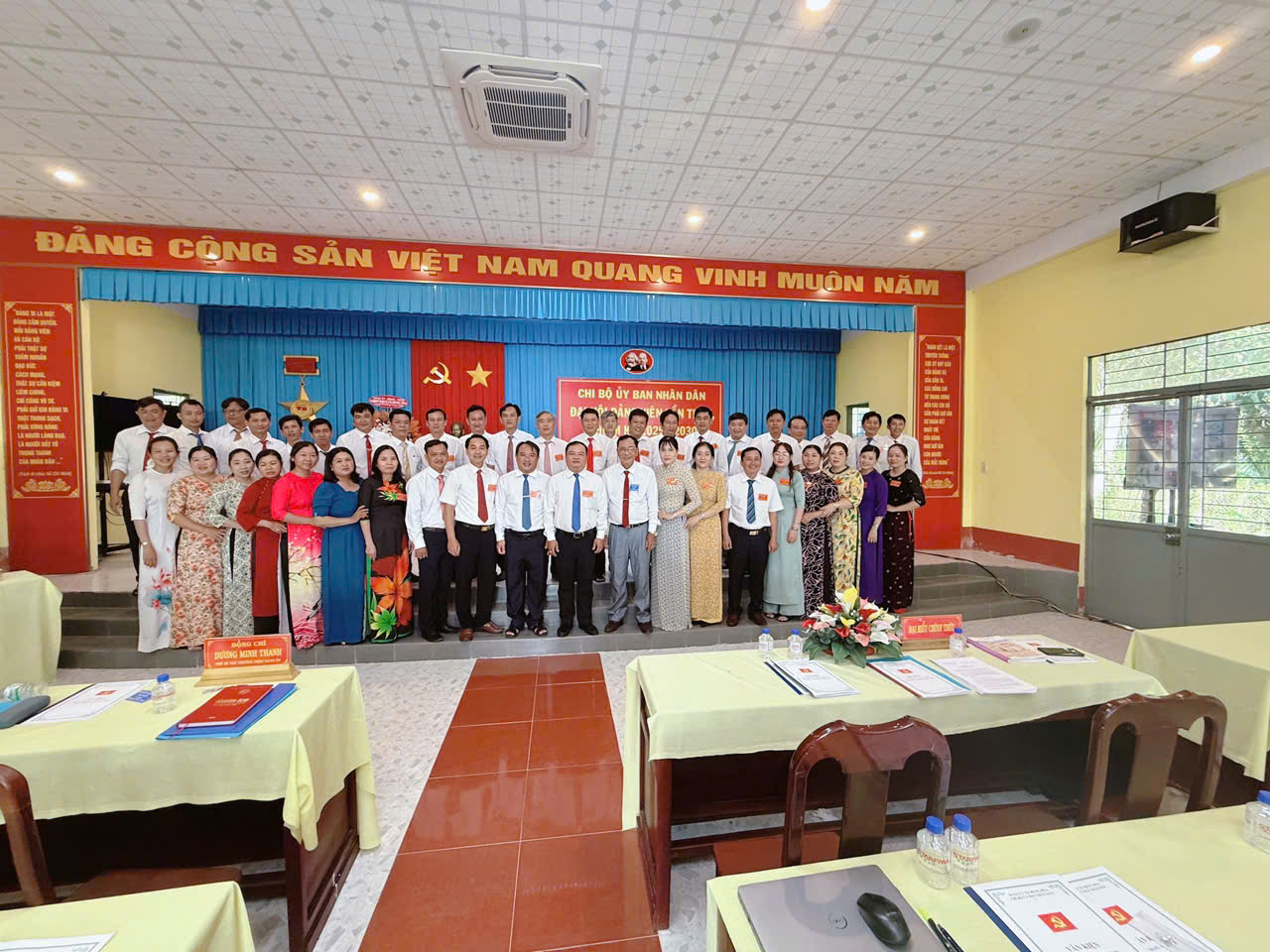 Hùng Hòa: Tổ chức Đại hội đảng viên các Chi bộ trực thuộc Đảng bộ xã