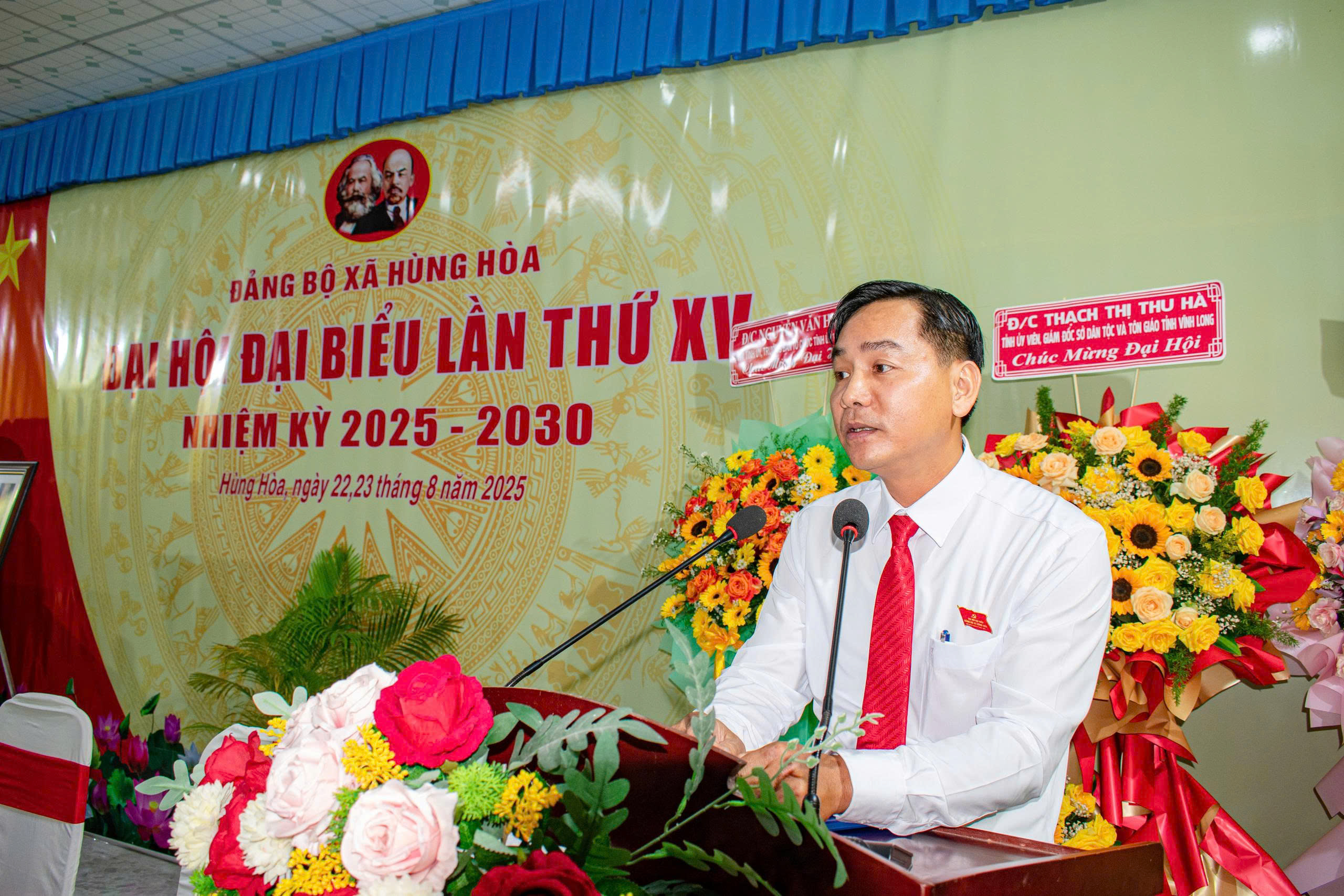 Hùng Hòa: Tổ chức Đại hội Đại biểu lần thứ XV, nhiệm kỳ 2025 - 2030 